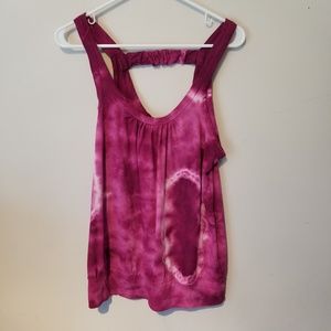 Circle & Cycles Tie Dye Tank Top.